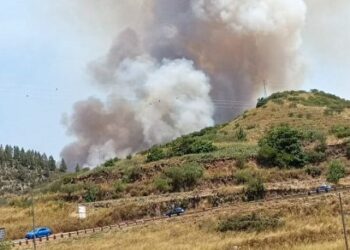 Incendio en El Tanque