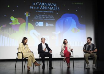 La Joven Orquesta de Canarias recorre las islas con ‘El carnaval de los animales’
