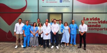 El Hospital Doctor Negrín pone en marcha una nueva sala para fomentar la donación de sangre