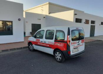 El SCS habilita un punto de donación de sangre en el municipio de Tinajo