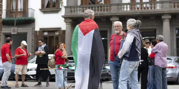 Activistas denuncian sanciones de hasta 5.000 euros por manifestarse contra la guerra en Gaza