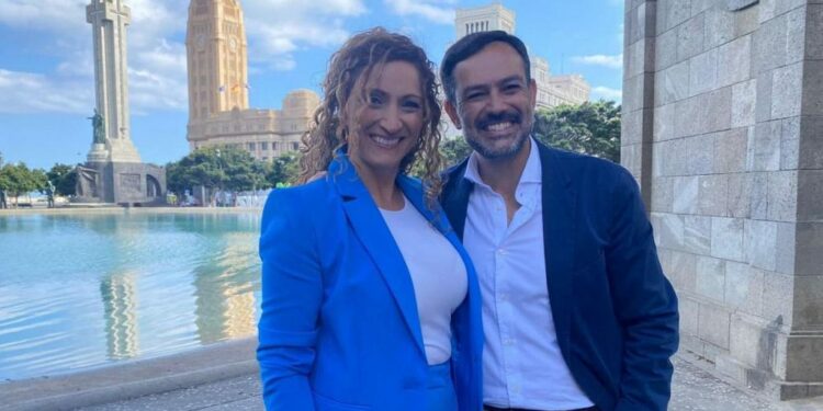 Sonia Hernández y Lope Afonso