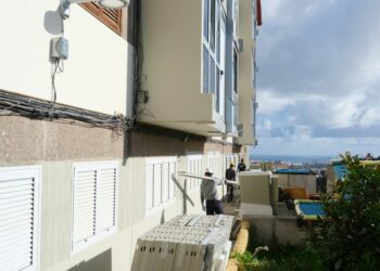 Trabajos de rehabilitación en La Paterna