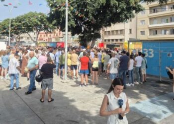 Unas 250 personas piden en Las Palmas un mayor control de la inmigración irregular