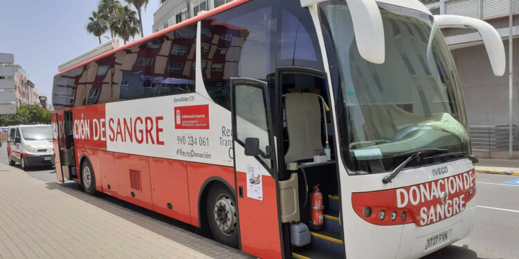 El SCS promueve la donación de sangre en Arucas esta semana