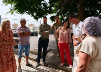 Visita de la alcaldesa, Carolina Darias, al barrio de San José