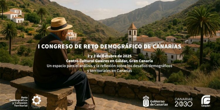 Canarias impulsa su primer congreso sobre reto demográfico para reforzar la búsqueda de soluciones