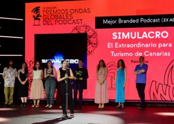 ‘Simulacro’ de Turismo de Canarias recibe el Premio Ondas avalado por el público y la industria del pódcast