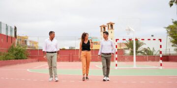 La Consejería culmina la renovación de las instalaciones deportivas del IES Guillermina Brito, en Gran Canaria
