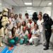 Los niños y niñas del Hospital Universitario La Candelaria reciben la visita de personajes de Star Wars