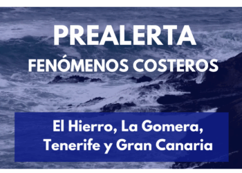 El Gobierno declara la prealerta por fenómenos costeros en El Hierro, La Gomera, Tenerife y Gran Canaria