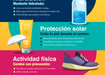 Sanidad recuerda las recomendaciones de salud de cara a la Subida de la Virgen de las Nieves