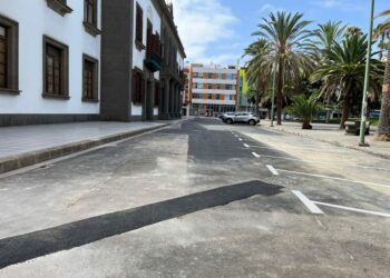 El Ayuntamiento finaliza los trabajos de mejora de la red de saneamiento de aguas de la plaza de La Feria (2)