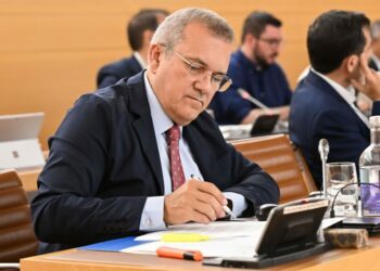 El consejero de Sector Primario y Bienestar Animal, Valentín González