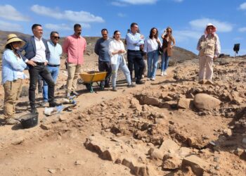 El Gobierno de Canarias garantiza la continuidad del proyecto arqueológico de San Marcial de Rubicón