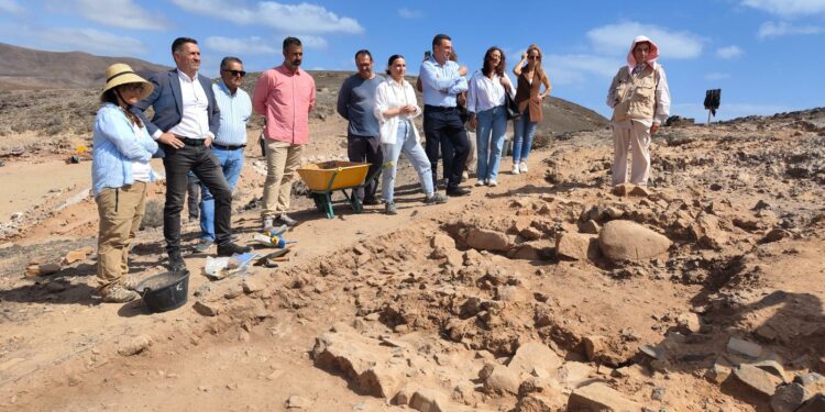 El Gobierno de Canarias garantiza la continuidad del proyecto arqueológico de San Marcial de Rubicón
