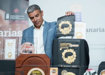 El queso Minero, con cobertura de ceniza, mejor queso de Canarias en 2025