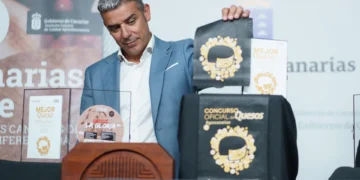 El queso Minero, con cobertura de ceniza, mejor queso de Canarias en 2025