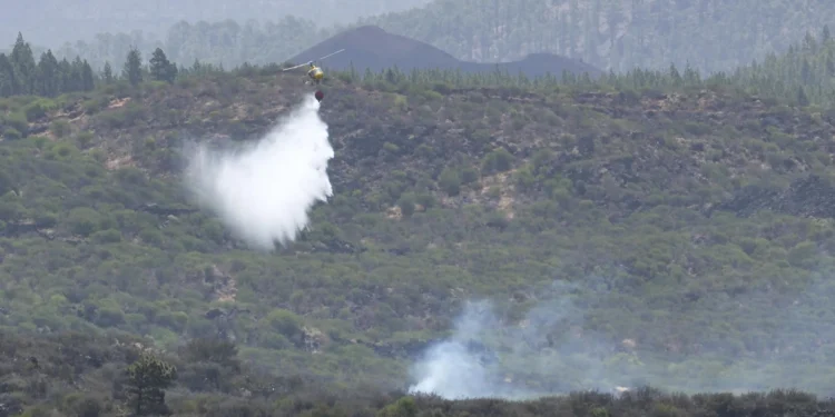 Investigado un apicultor por presunto autor del incendio en El Tanque (Tenerife) del pasado julio