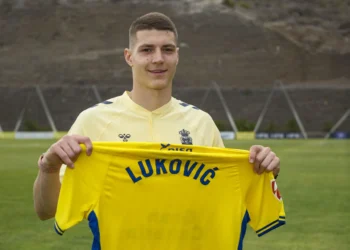 Lukovic espera mostrar sus cualidades en la UD Las Palmas, que no tendrá opción de compra