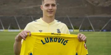 Lukovic espera mostrar sus cualidades en la UD Las Palmas, que no tendrá opción de compra