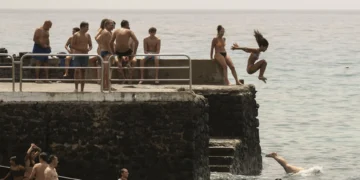 Haría marca con 36,8 grados la temperatura máxima en Canarias, la séptima de España