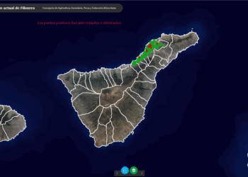 El Gobierno publica un mapa con la evolución en tiempo real de las prospecciones para el control de la filoxera