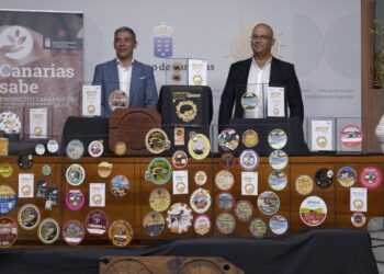 El Minero con cobertura de ceniza y Penicillium candidum, de Granja Ara, Mejor Queso de Canarias 2025