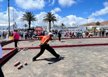 La bola canaria congrega en Lanzarote a las selecciones insulares en busca del campeonato regional 2025