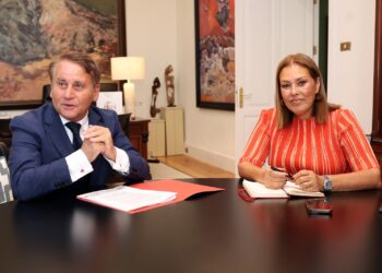 Un momento durante la reunión