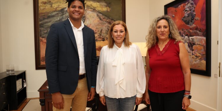 Un momento durante la reunión