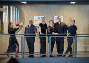 Las premiadas voces del grupo alemán Neue Vocalsolisten, esta semana en el Festival Contemporáneo