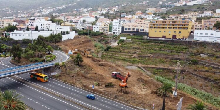Obras parking disuasorio Santa Úrsula