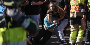 Viviendas «arrasadas» y cientos de «evacuados» en el simulacro volcánico en Tenerife