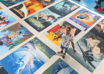 El legado de Charo Valentí, la artista tras los carteles de los estrenos del Cine Víctor