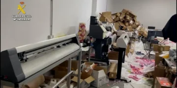 La mayor operación contra las falsificaciones en Canarias destapa una fábrica en Lanzarote