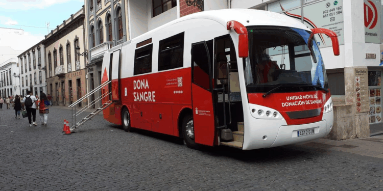 El SCS reanuda las campañas de donación en la isla de La Palma