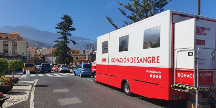 Hemodonación y Hemoterapia facilita la donación de sangre en el municipio de La Orotava