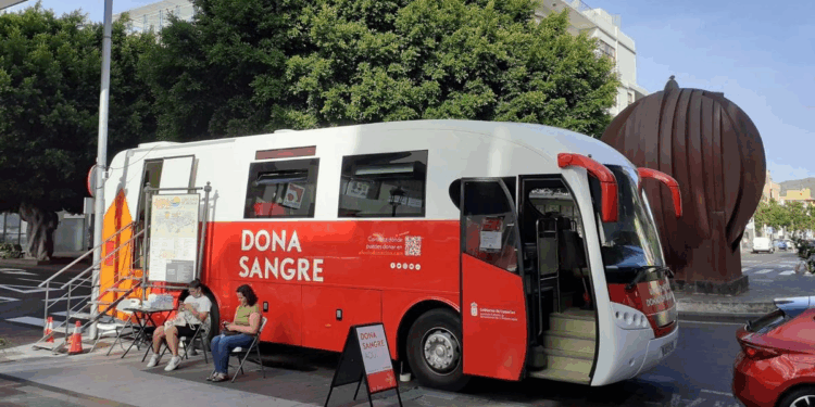 Hemodonación y Hemoterapia mantiene la campaña de donación de sangre esta semana en La Palma