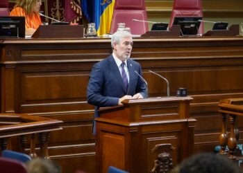 Fernando Clavijo pide unidad parlamentaria para reclamar al Estado que cumpla con los menores migrantes