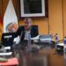El concejal Mauricio Roque, durante la Comisión de Pleno de Urbanismo y Desarrollo Sostenible