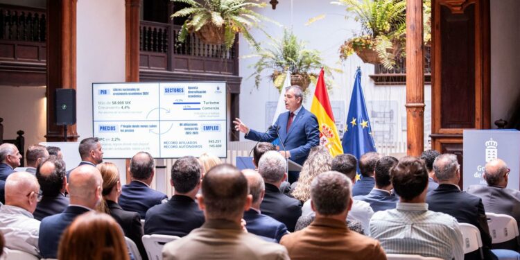 Manuel Domínguez: “El futuro de Canarias depende de que seamos capaces de defender nuestro fuero”