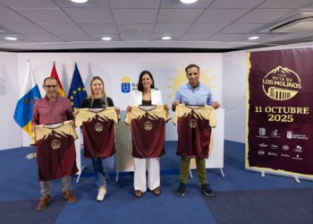 La Vega de San Mateo se prepara para acoger a los 900 participantes de la novena edición de la Ruta de los Molinos