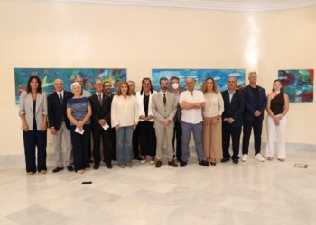 Un momento durante el acto de inauguración