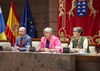 Un momento durante la jornada