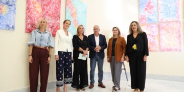 Un momento durante la inauguración