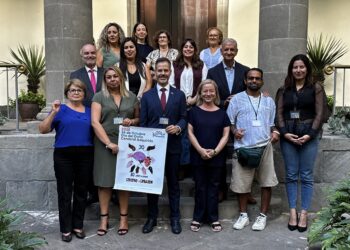 Un momento tras la lectura del manifiesto