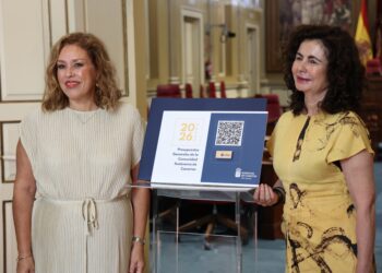 Un momento durante el acto