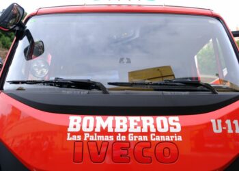 Imagen de archivo de un camión de bomberos