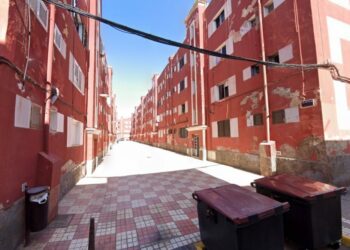 Imagen de las viviendas de Sanz Orrio que serán rehabilitadas